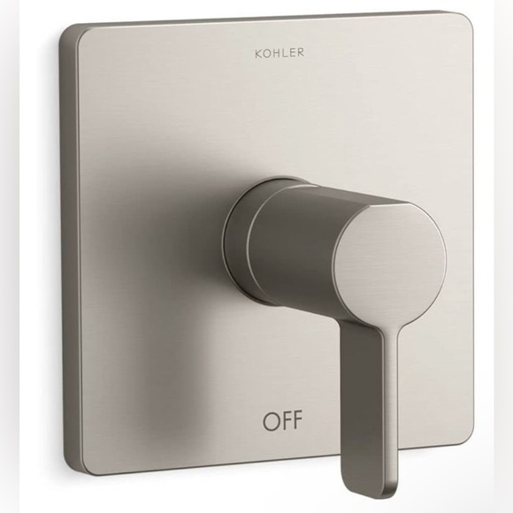 KOHLER Ts23501-4-Bn Parallel Rite-Temp Shower Valve Trim, Brushed Nickel - Picture 1 of 5